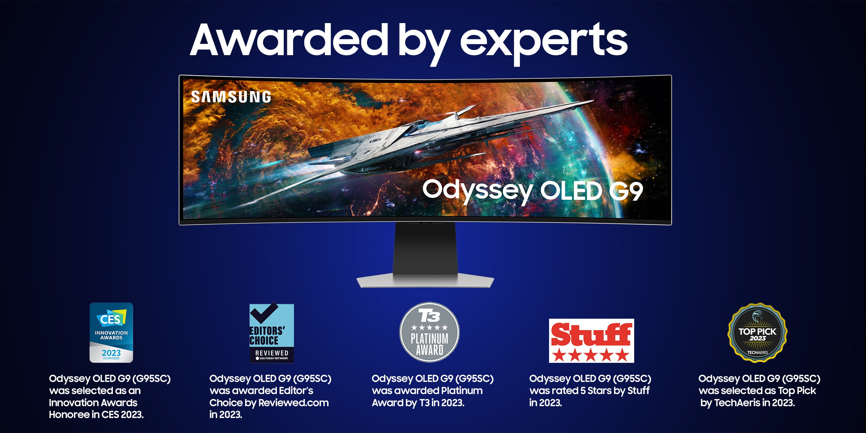 SAMSUNG OLED G9 Curved Smart Gaming Monitor